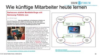 Wie künftige Mitarbeiter heute lernen




                                                                          http://www.cyp.ch/home/
             http://www.itreseller.ch/Artikel/art_details.cfm?aid=69458   http://www.cyp.ch/bildungskonzept/bildungskonzept/

© Dr. Daniel Stoller-Schai | 08.06.2012                                                                                        68
 