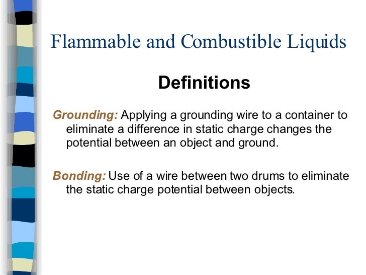 Flammable Liquids Training