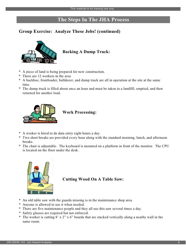 Job Hazard Analysis