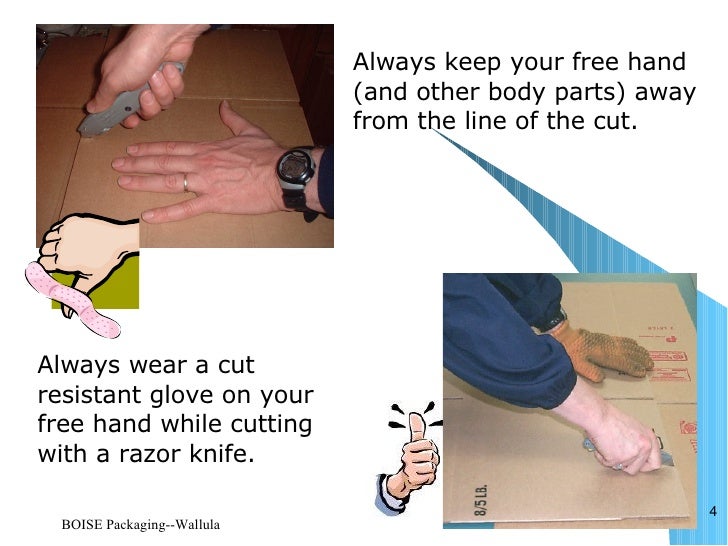 Razor Knife Safety Training