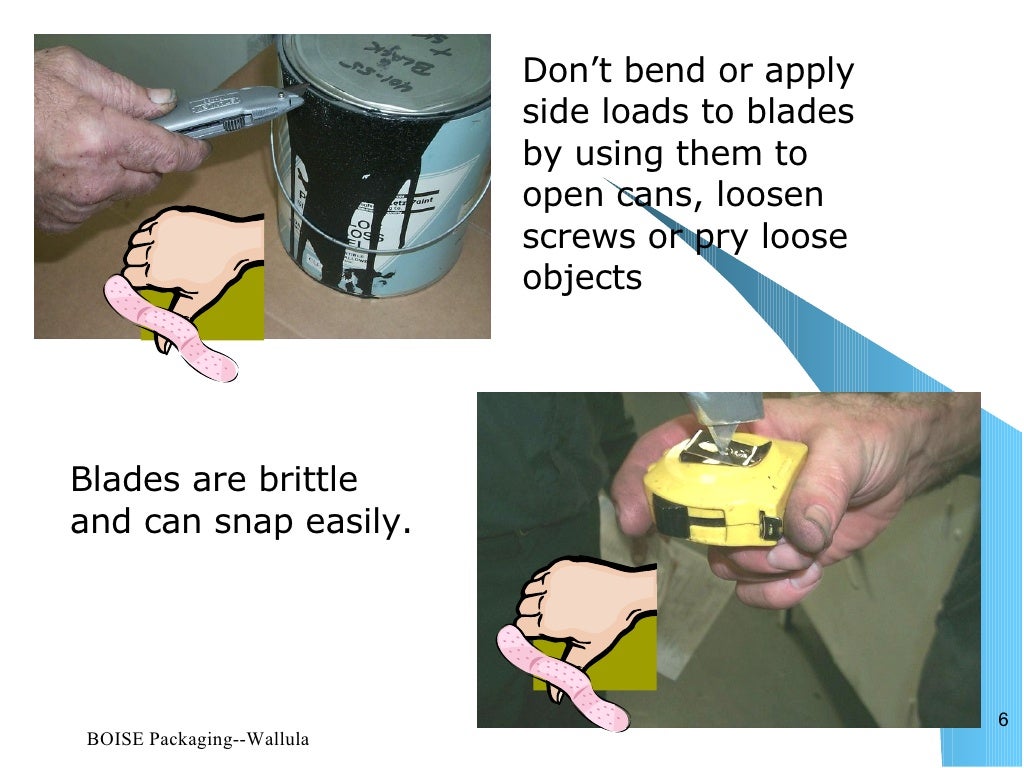 Razor Knife Safety Training