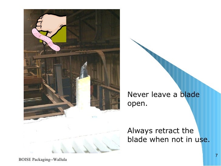 Razor Knife Safety Training