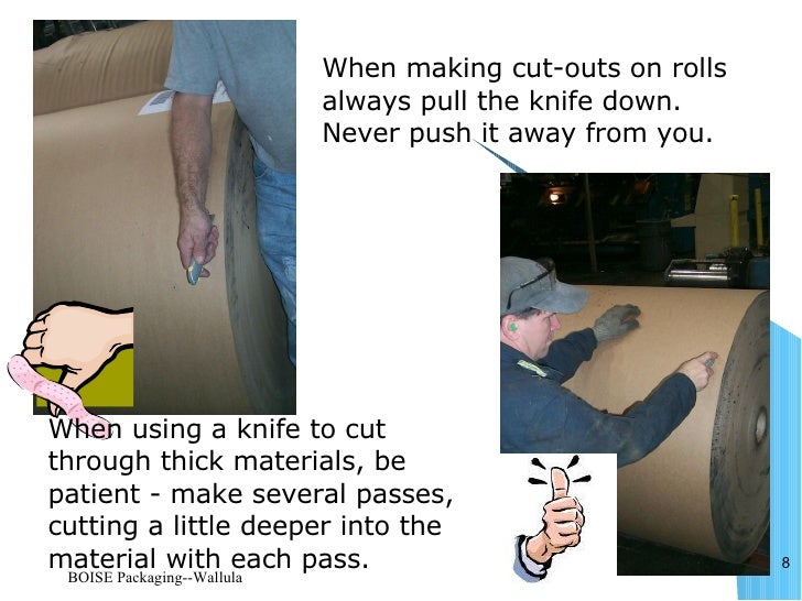 Razor Knife Safety Training