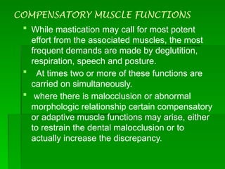 stom-gnathic system and its role in malocclusion | PPTX