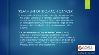 Stomach cancer treatment in India | PPTX