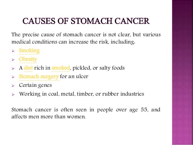 Stomach Diagnosis Chart