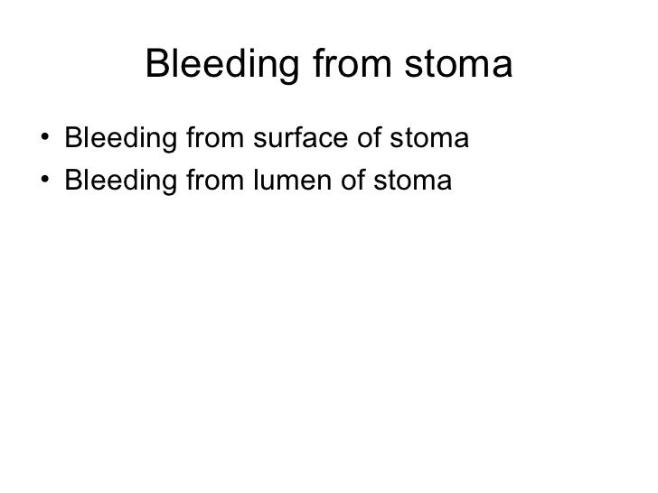 Stoma modules troubleshooting