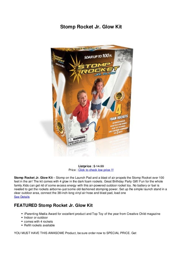 stomp rocket jr