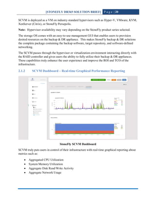 Complete Backup & Disaster Recovery Solution- StoneFly | PDF