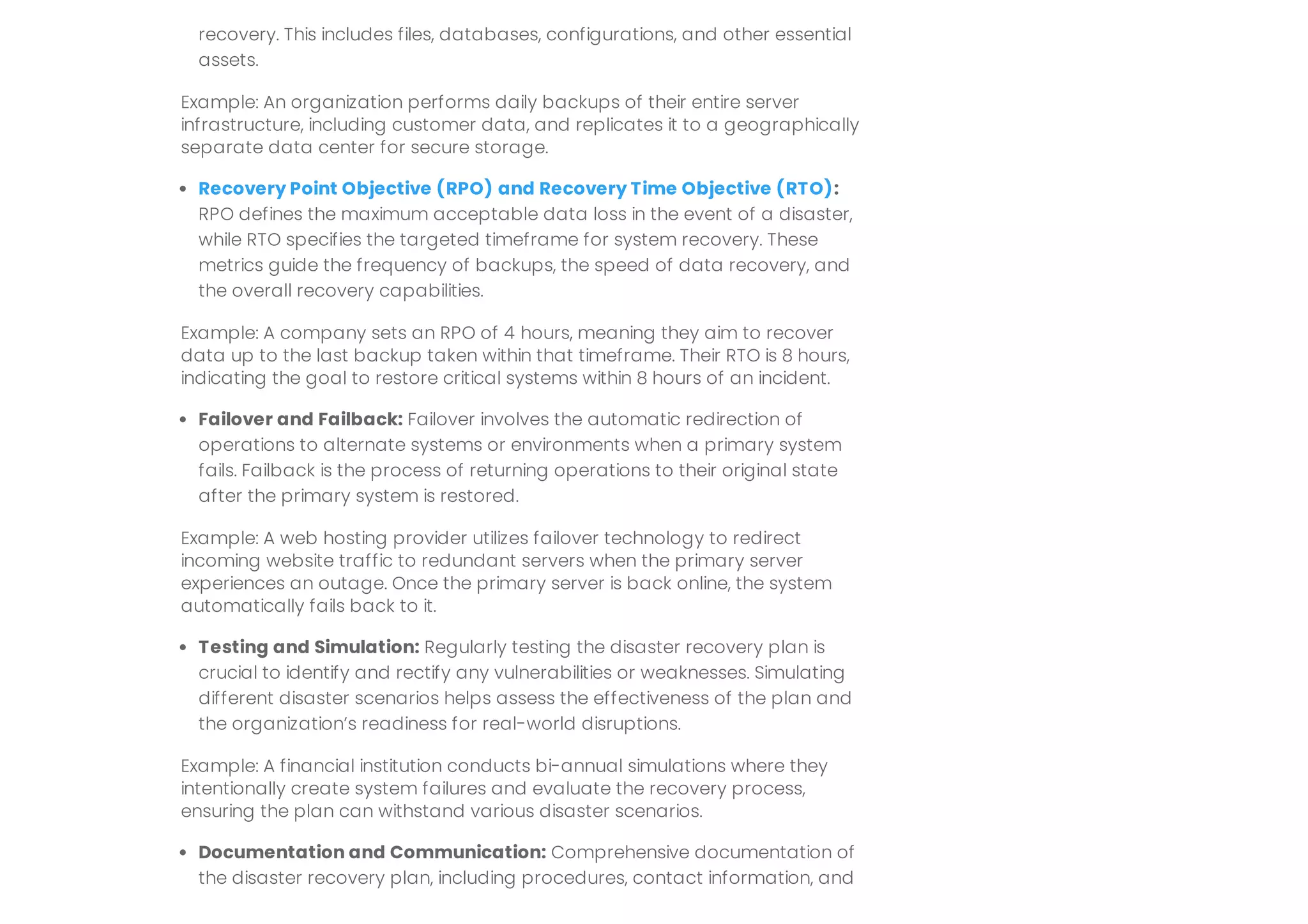 Contrasting High Availability, Fault Tolerance, and Disaster Recovery | PDF