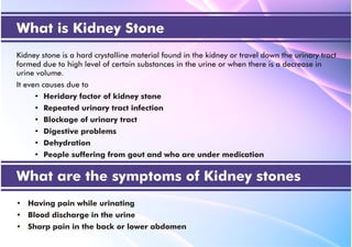 Stonhills A Natural Way For healthy Kidney.