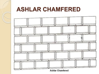 ASHLAR CHAMFERED
 