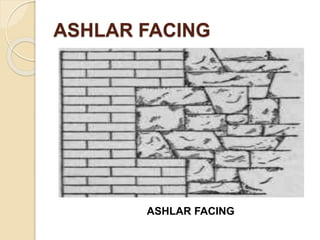ASHLAR FACING
ASHLAR FACING
 