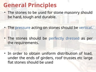 Building Construction Brick Stone Masonry Unit 4 Ppt