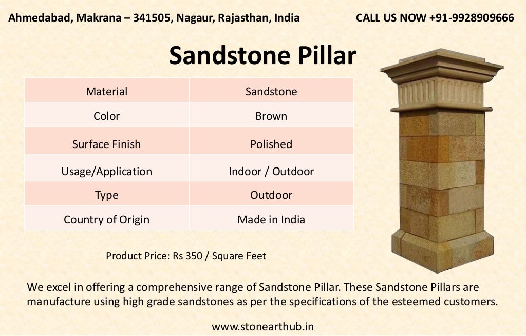 Stone Pillar and Balustrade Stone Art Hub