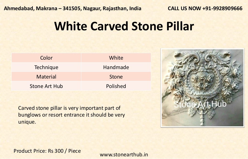 Stone Pillar and Balustrade Stone Art Hub