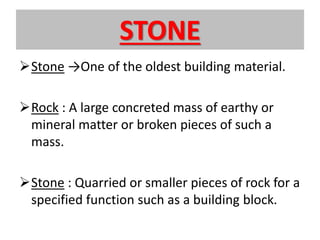 Stone Antonym Stone ppt by akshay | PPTX
