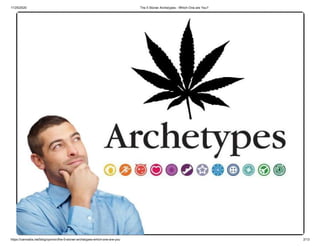 What are the 5 Most Common Types of Marijuana Users?
