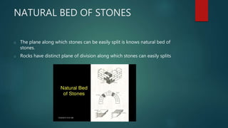 Stones and classifications of stones | PPTX