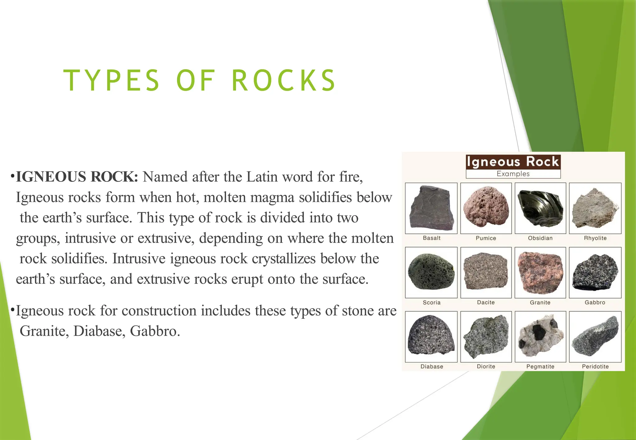What R Igneous Rocks's STONES AND ITS TYPES (1 its helpful.pptx