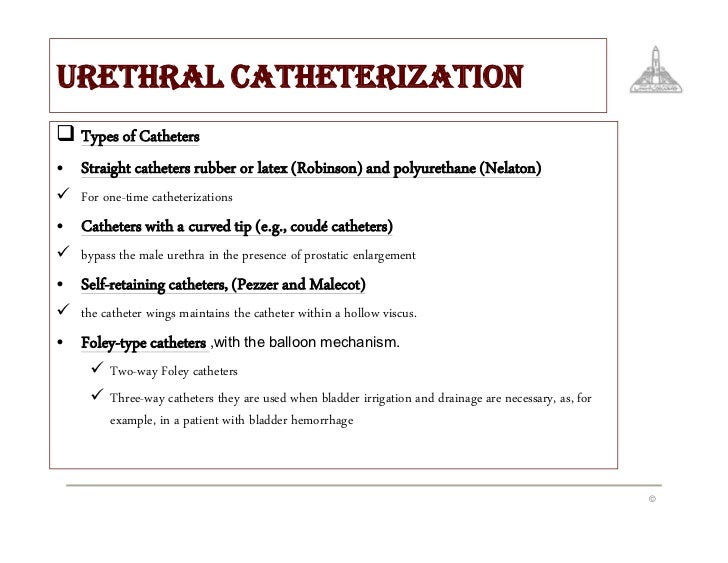 types of catheters