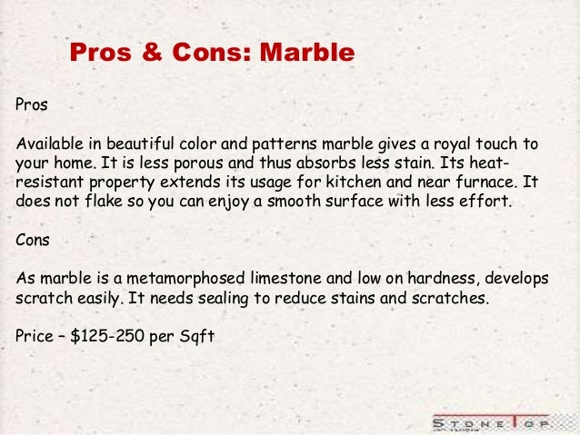 Best Way To Choose Natural Stones Countertops Pros Cons