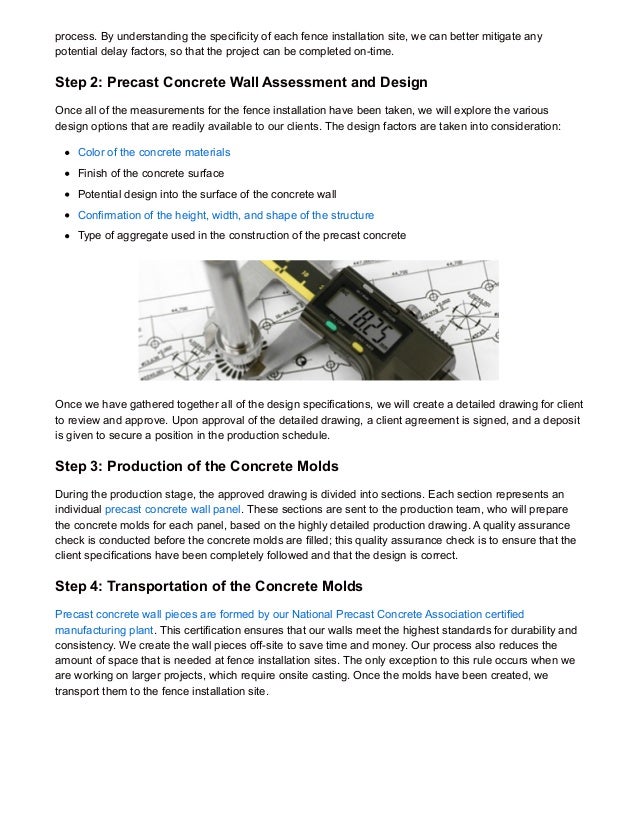 Precast Concrete wall Installation Process