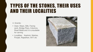Stone types and finishes | PPTX