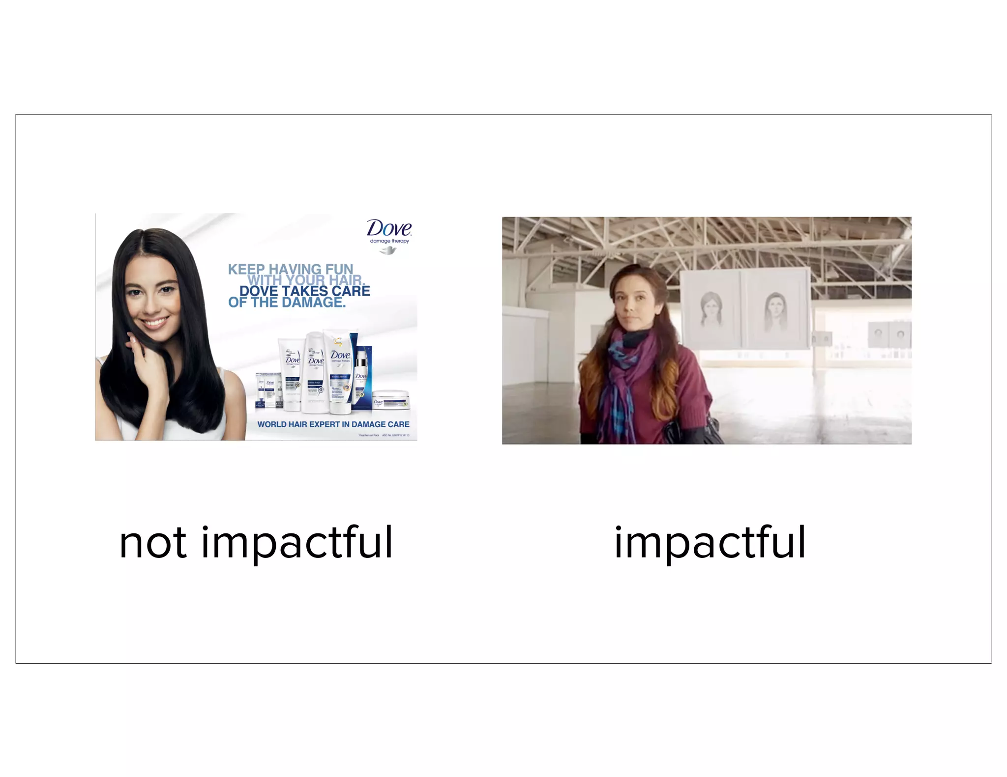 not impactful impactful
 