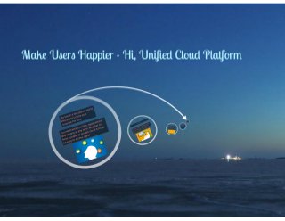 Benefits of the Unified Cloud - Save time, money, and make users happier!