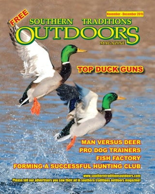 Southern Traditions Outdoors - November/December 2015