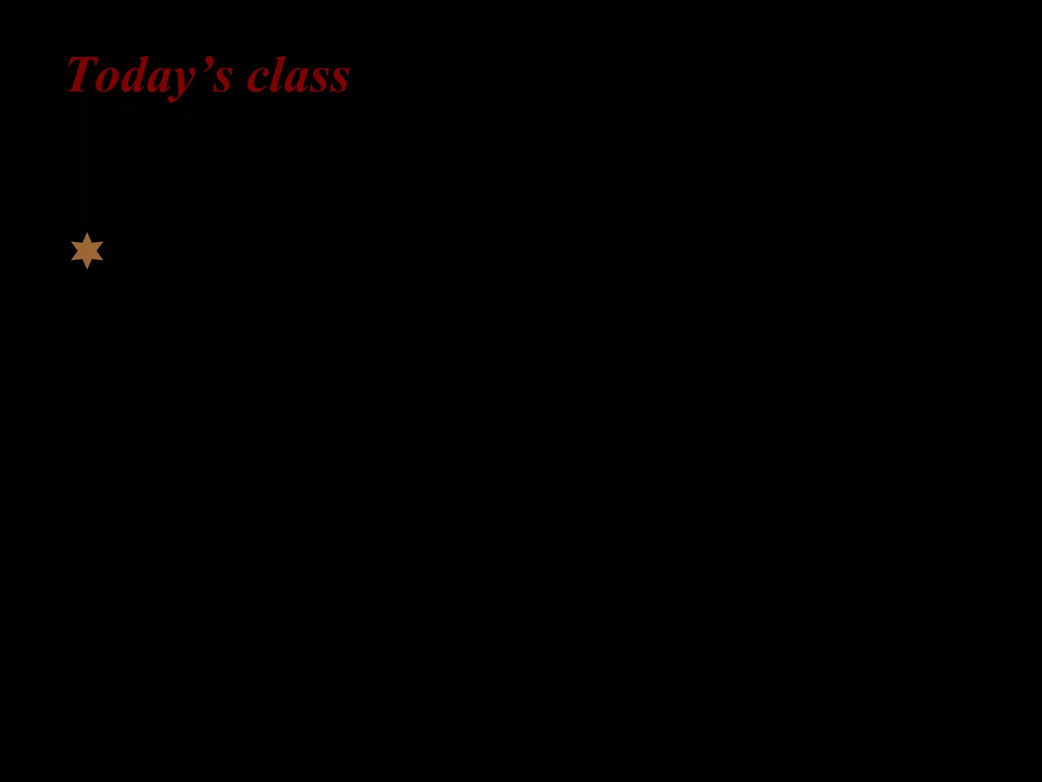 Today’s class
We will discuss some important
issues in understanding the
interlanguage grammar in second
language acquisition.
 