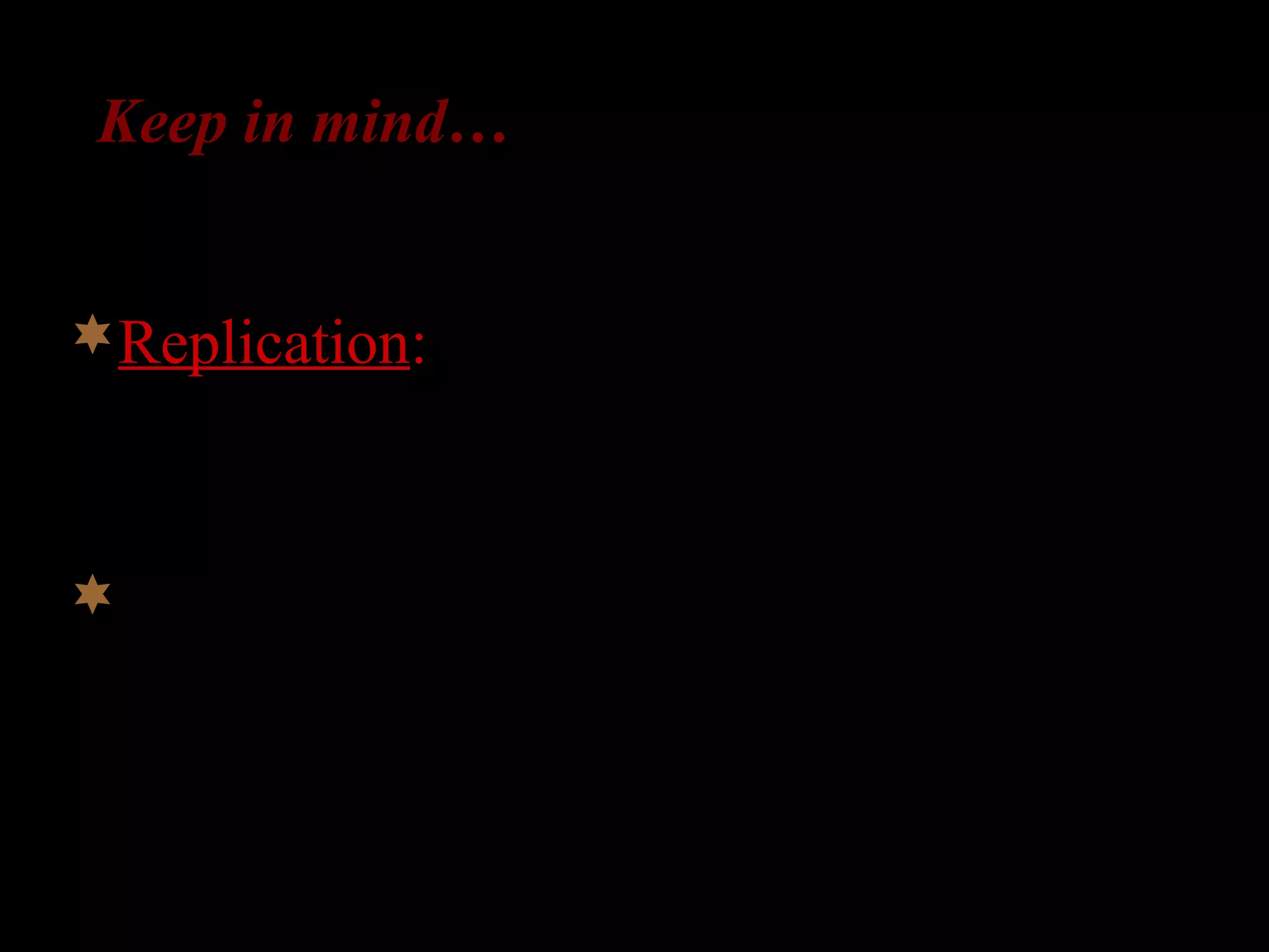 Keep in mind…
Replication: a good empirical study should
be replicable!
It should be possible to obtain similar
results with the same experimental design
and an equivalent group of participants.
 