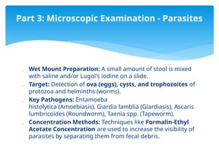 STOOL EXAMINATION___MICROBIOLOGY___.pptx