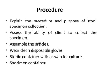 Stool Routine Container STOOL Routine Examination.pptxSTOOL Routine Examination.pptx
