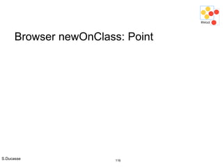 S.Ducasse 116
Browser newOnClass: Point
 