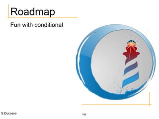 S.Ducasse 166
Roadmap
Fun with conditional
 