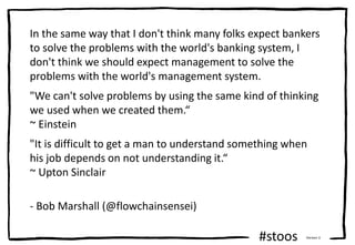 #stoos Version 3
In the same way that I don't think many folks expect bankers
to solve the problems with the world's banki...