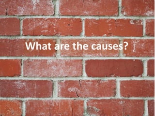 www.breathefreely.org.uk www.bohs.org
Controlling Exposures to
Prevent occupational lung disease
in the construction industry
What are the causes?
 