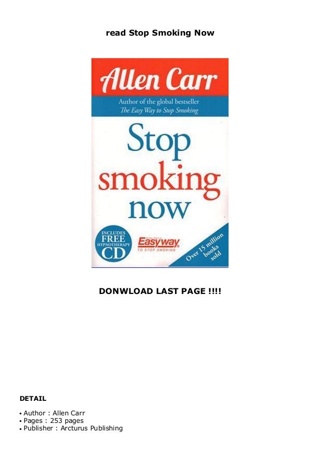Read Stop Smoking Now