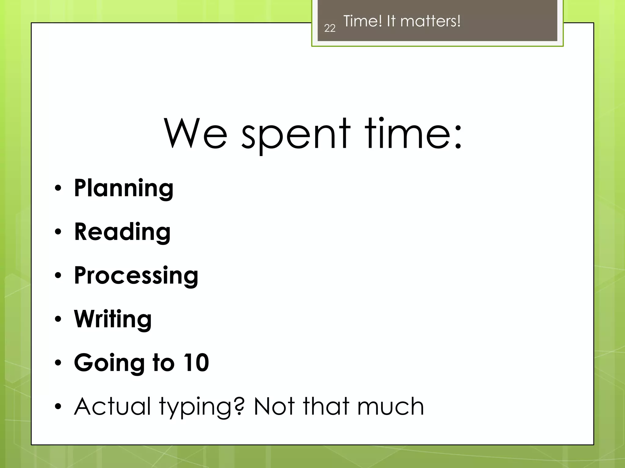 Organizational structures