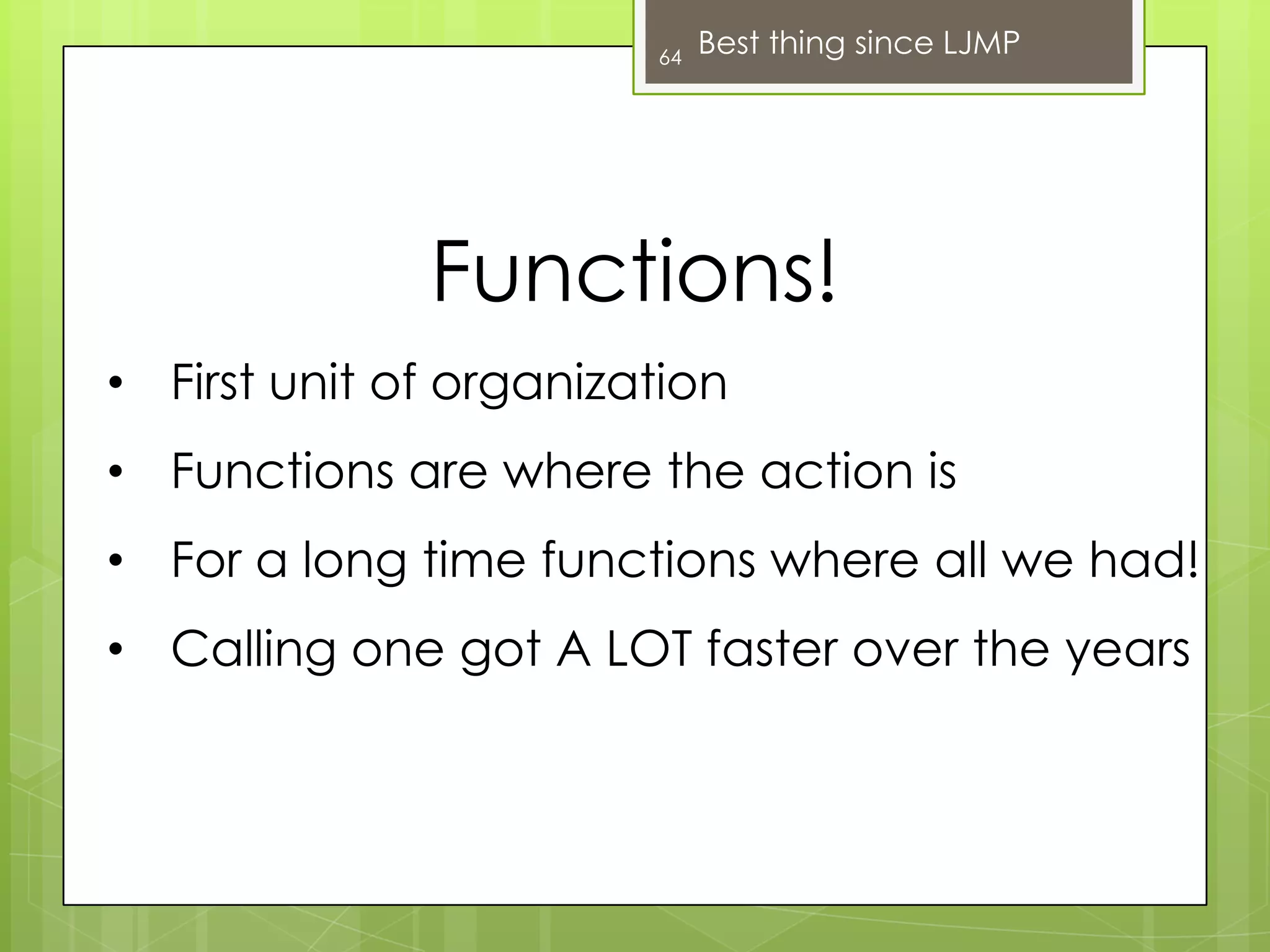 We name everythingWe might want to get that right41Naming matters