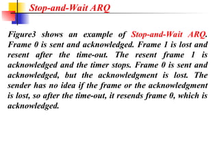 stop and wait _ | PPT