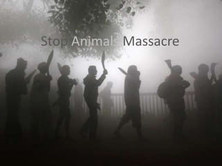Stop Animals Massacre 