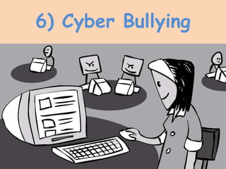 6) Cyber Bullying
 