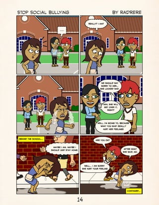 Comic Script Bully Stop bullying speak_up_comic_anthology | PDF