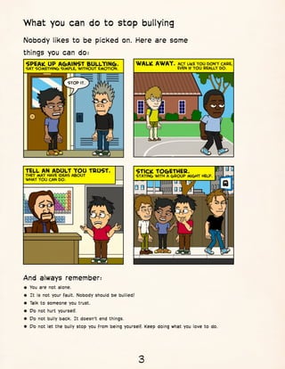 Comic Script Bully Stop bullying speak_up_comic_anthology | PDF