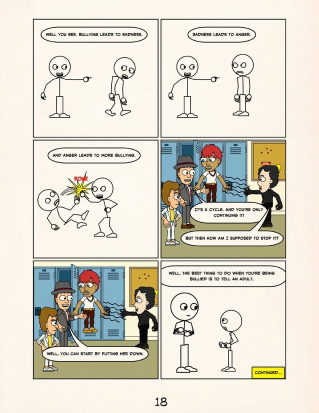 Comic Script Bully Stop bullying speak_up_comic_anthology | PDF