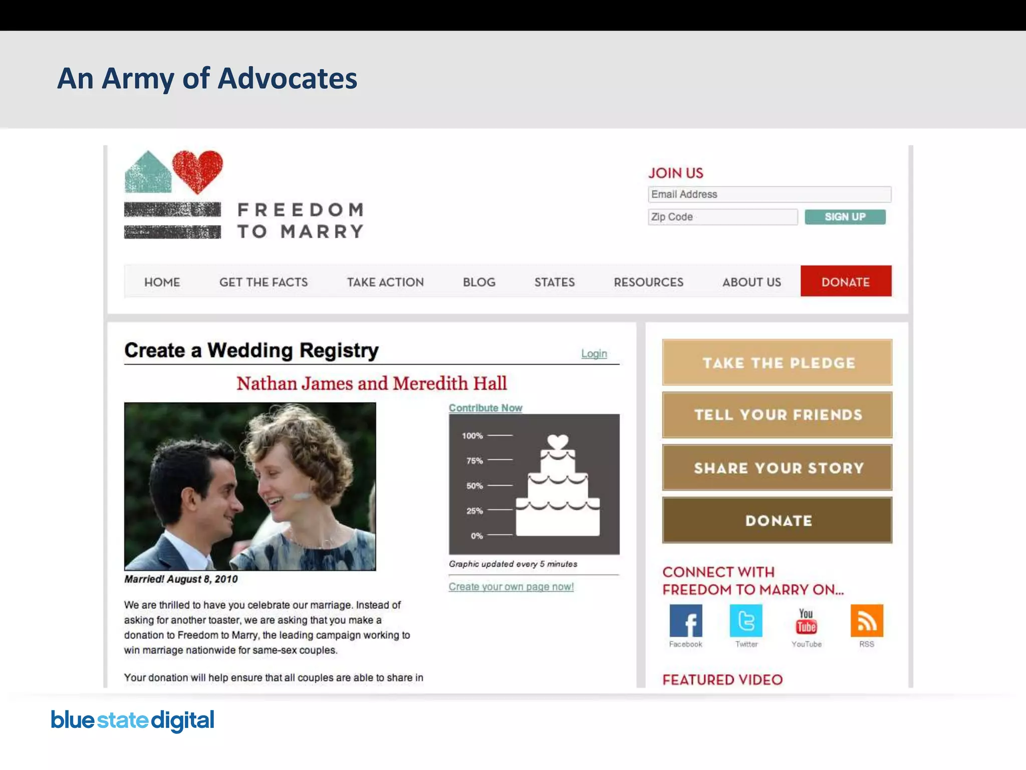 An Army of Advocates