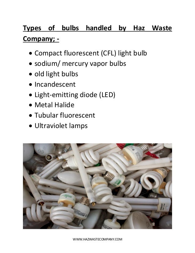 Stop Dumping Old Light Bulbs Waste in Landfills And Choose Light Bulb…